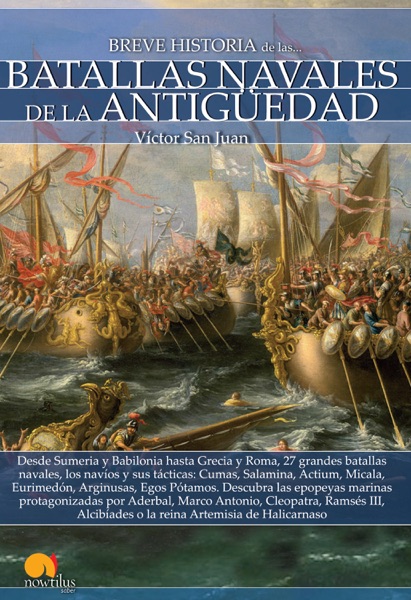 Portada del libro Breve Historia de Las Batallas Navales en la Antiguedad