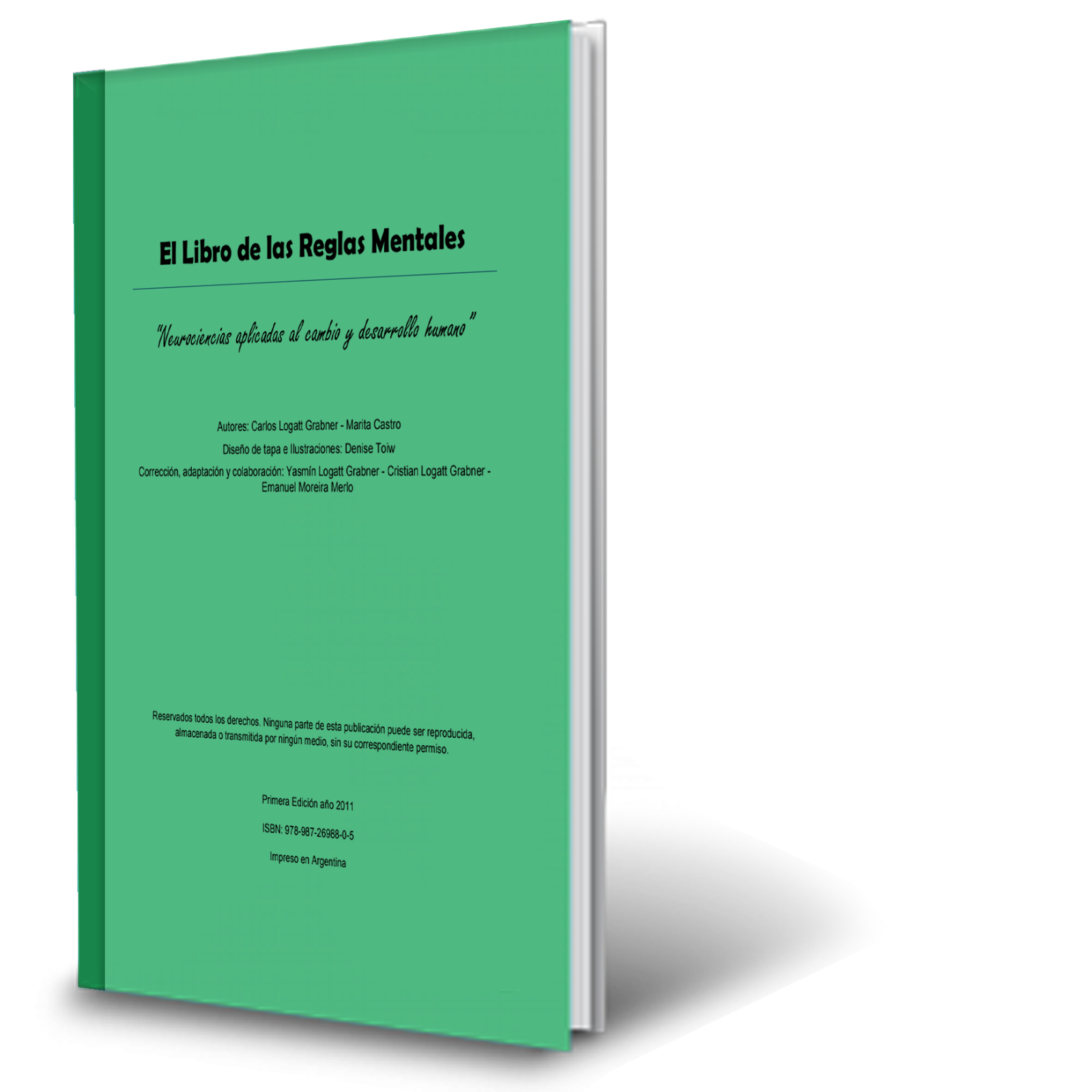 Portada del libro El libro de las reglas mentales