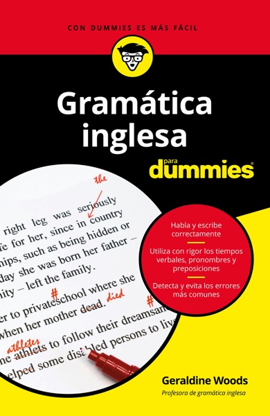 Portada del libro Geraldine Woods -Gramatica inglesa para dummies