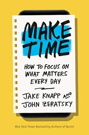 Portada del libro Make Time