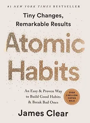 Portada del libro Hábitos Atómicos