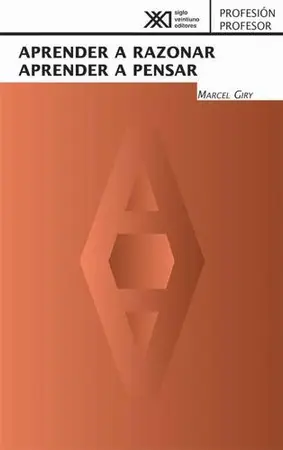 Portada del libro Aprender a Razonar, Aprender a Pensar