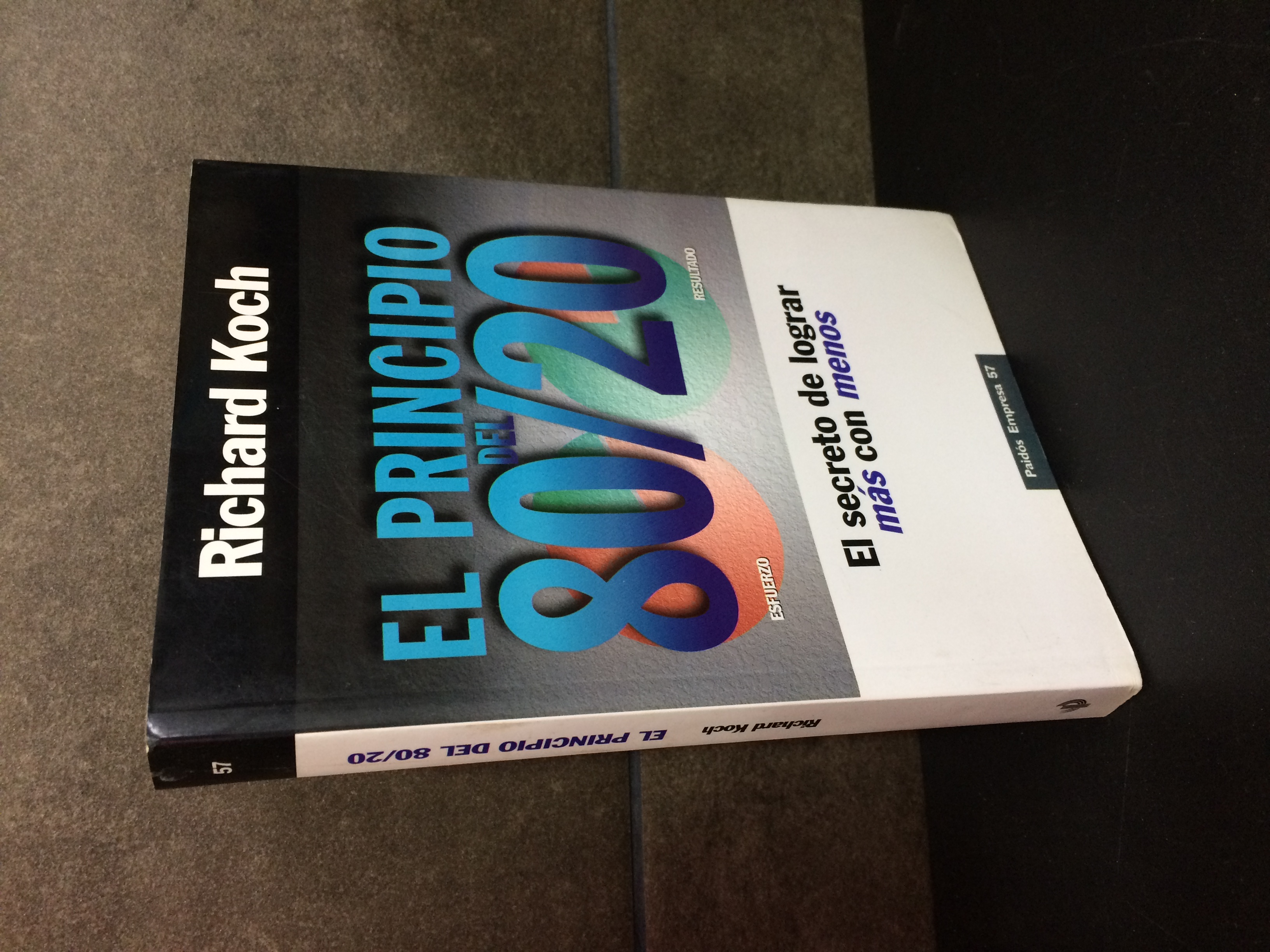 Portada del libro El Principio del 80-20
