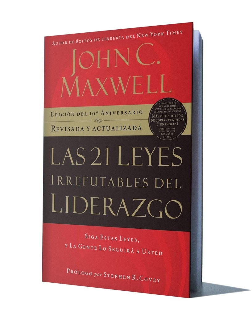 Portada del libro Las 21 leyes irrefutables del liderzgo
