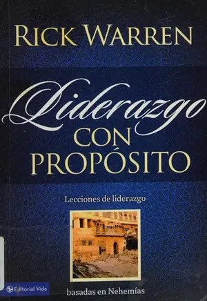 Portada del libro Liderazgo con Propósito