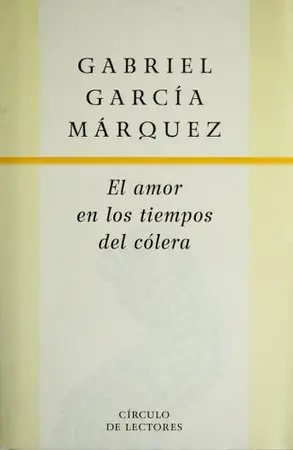 Portada del libro El Amor en los Tiempos del Colera