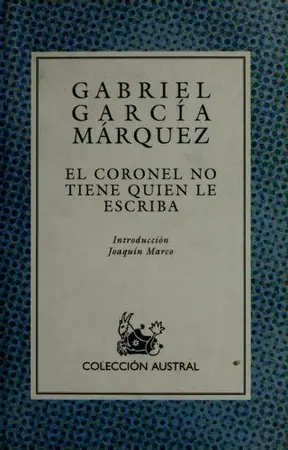 Portada del libro El Coronel no tiene quien le Escriba