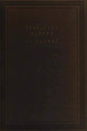 Portada del libro La Nausea