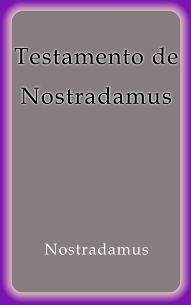 Portada del libro Testamento
