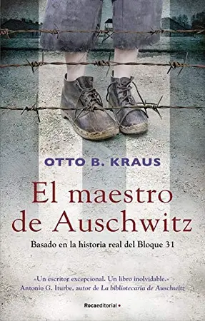 Portada del libro El Maestro de Auschwitz