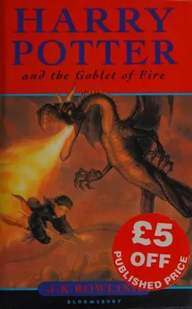 Portada del libro 4. Harry Potter y el caliz de fuego