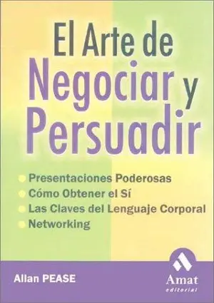 Portada del libro El arte de negociar y persuadir