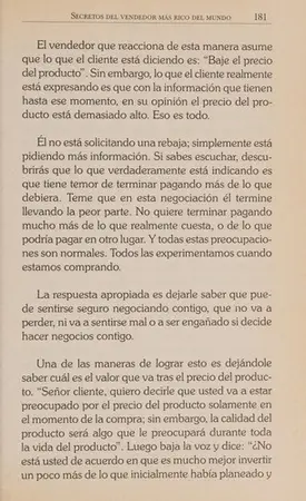 Portada del libro Secretos del Vendedor más Rico del Mundo