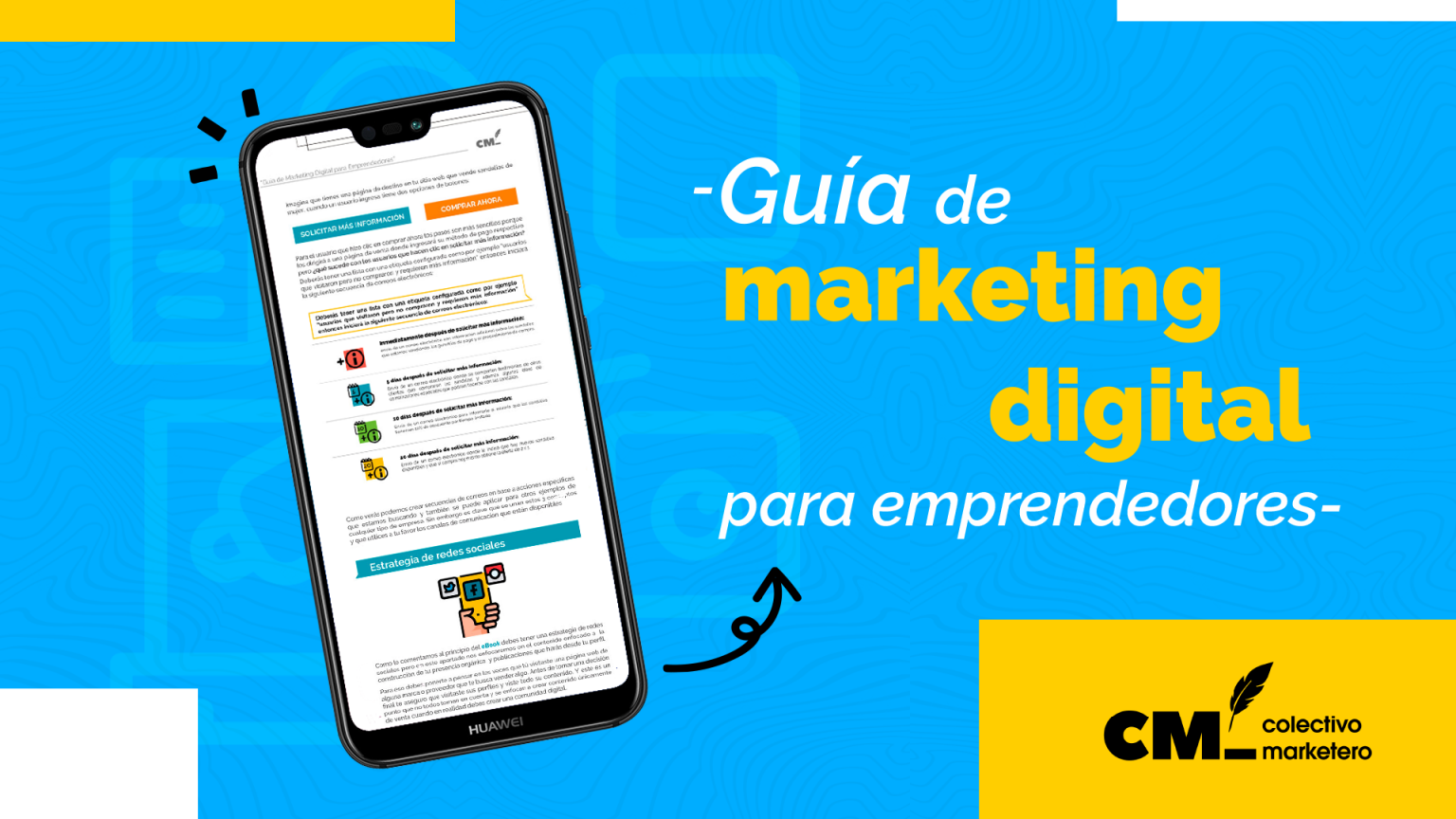 Portada del libro Guía de marketing digital para emprendedores