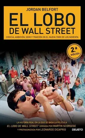 Portada del libro El Lobo de Wall Street