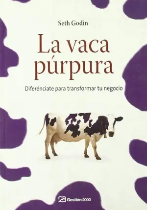 Portada del libro La Vaca Purpura