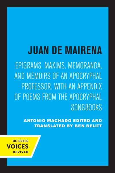 Portada del libro Juan de Mairena