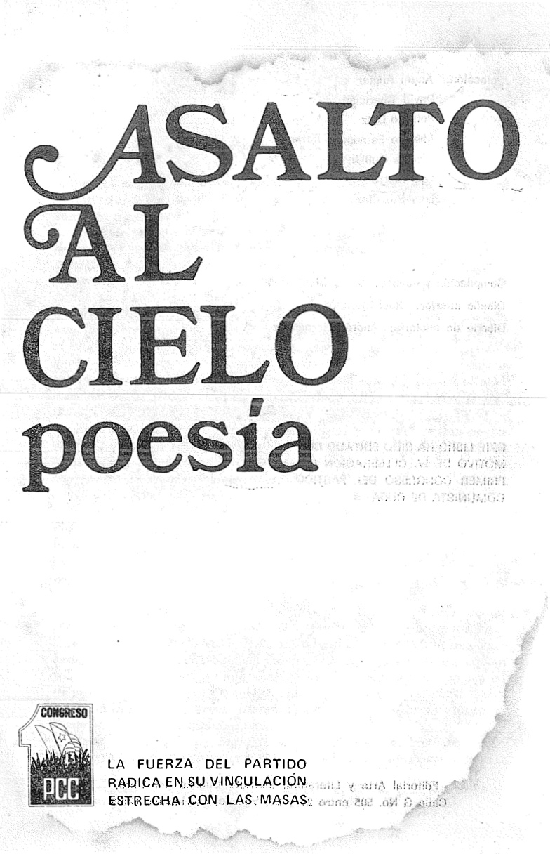 Portada del libro Asalto al Cielo