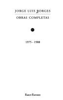 Portada del libro Obras Completas 1923-1972