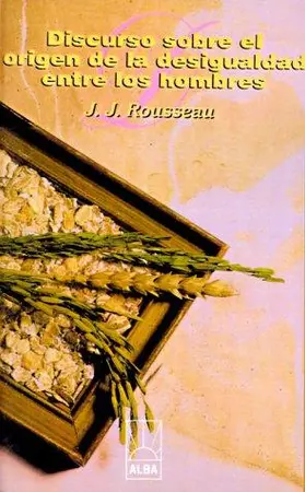 Portada del libro Discurso sobre la desigualdad