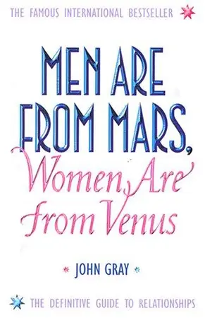 Portada del libro Los Hombres son de Marte las Mujeres de Venus