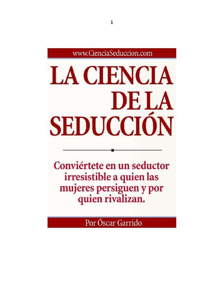 Portada del libro La ciencia de la seduccion