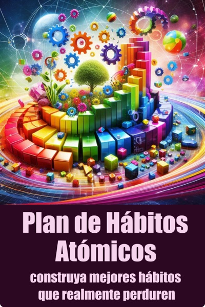 Portada del libro Hábitos Atómicos (Un Resumen de Libros para Emprendedores