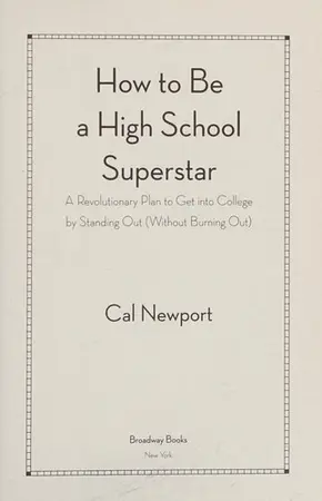 Portada del libro How to Be a High School Superstar