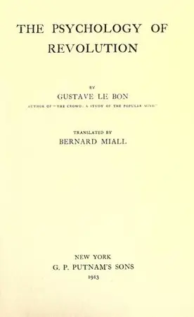 Portada del libro The Psychology of Revolution