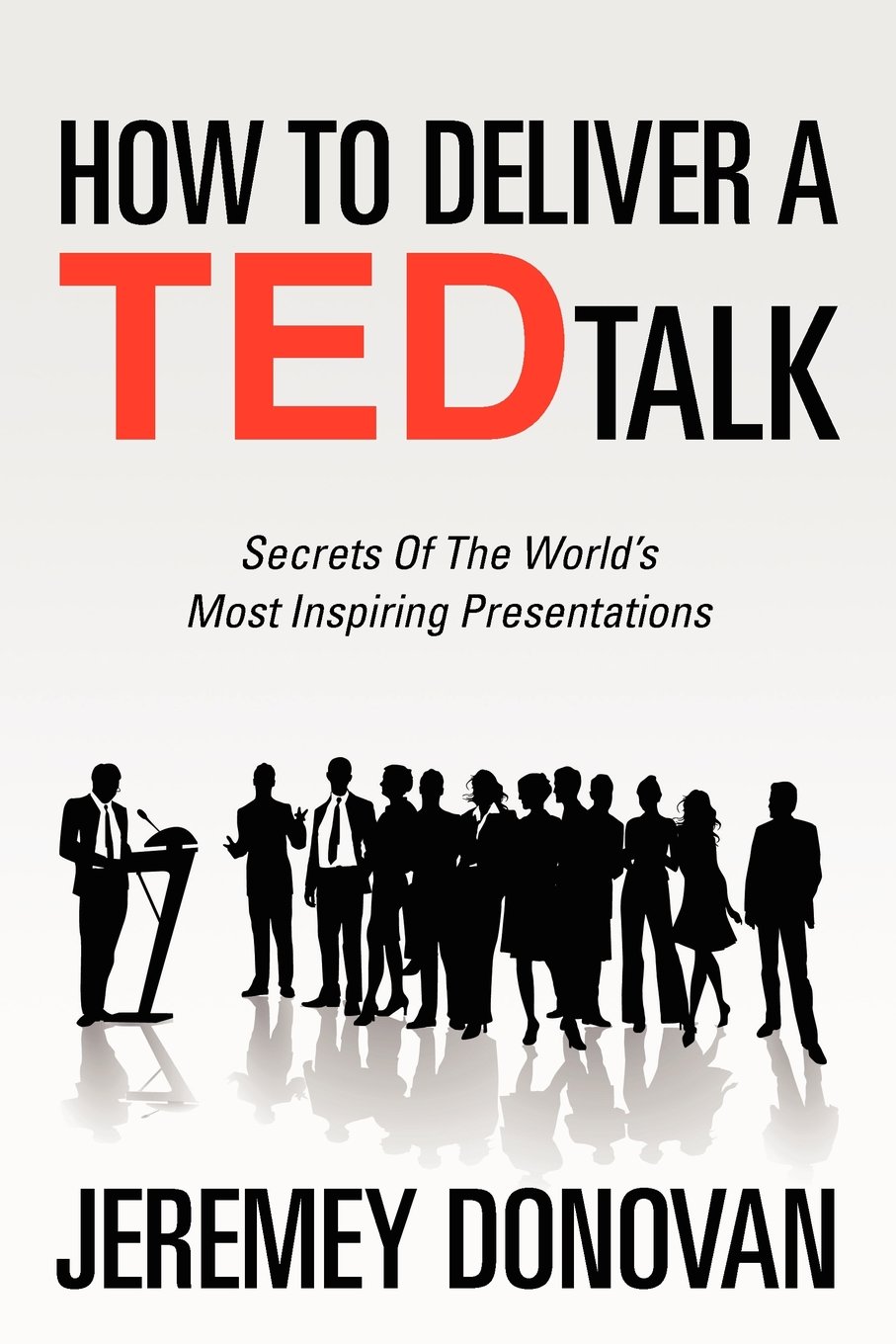Portada del libro How to Deliver a TED Talk