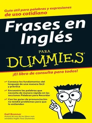 Portada del libro Frases en ingles para dummies