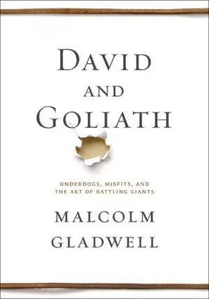 Portada del libro David and Goliath