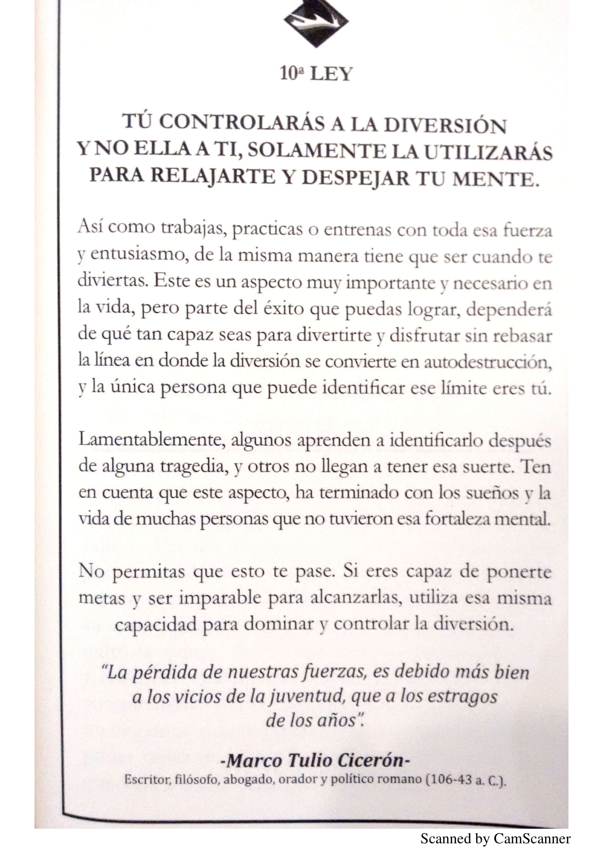 Portada del libro 10ma ley