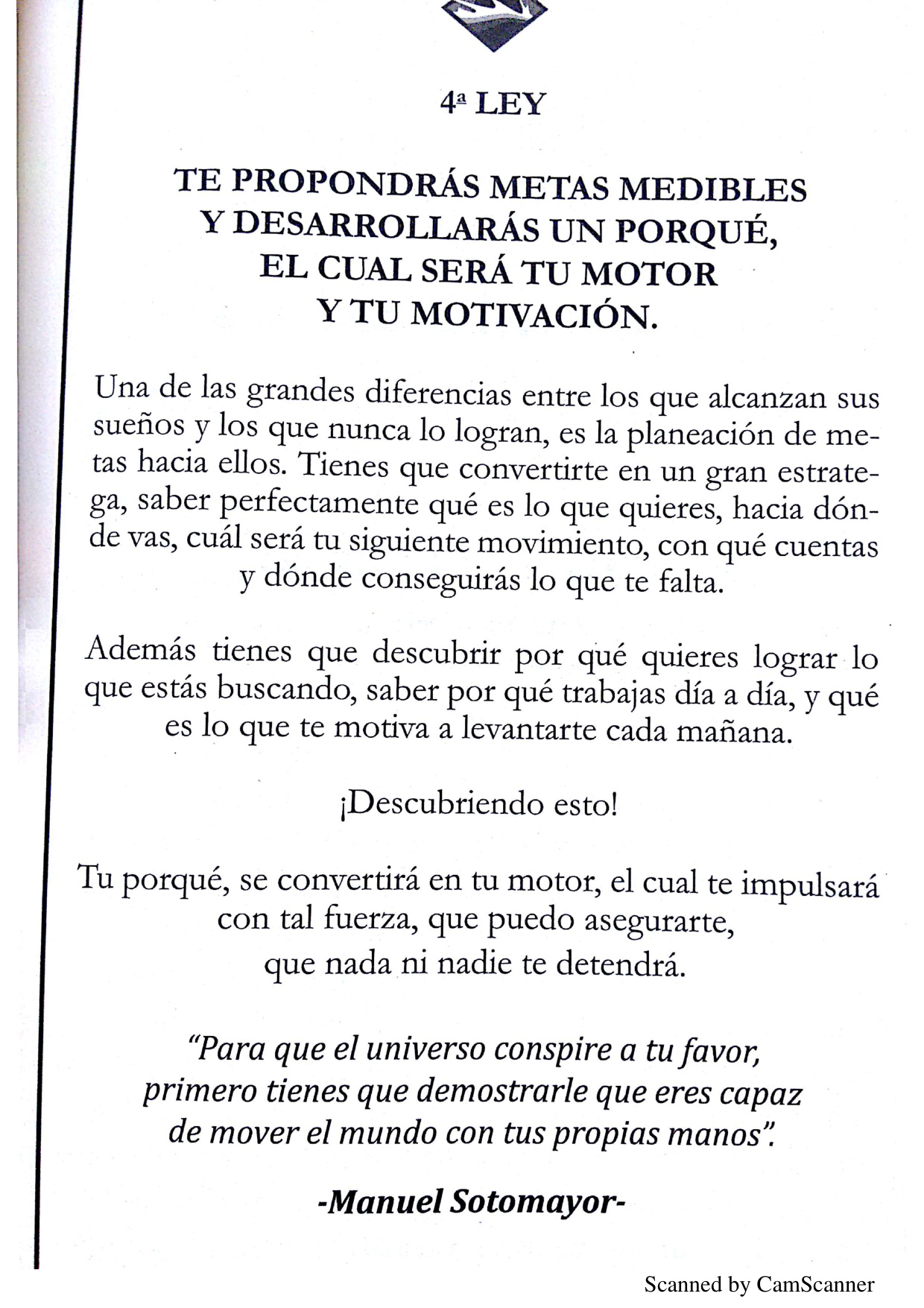Portada del libro 4ta ley