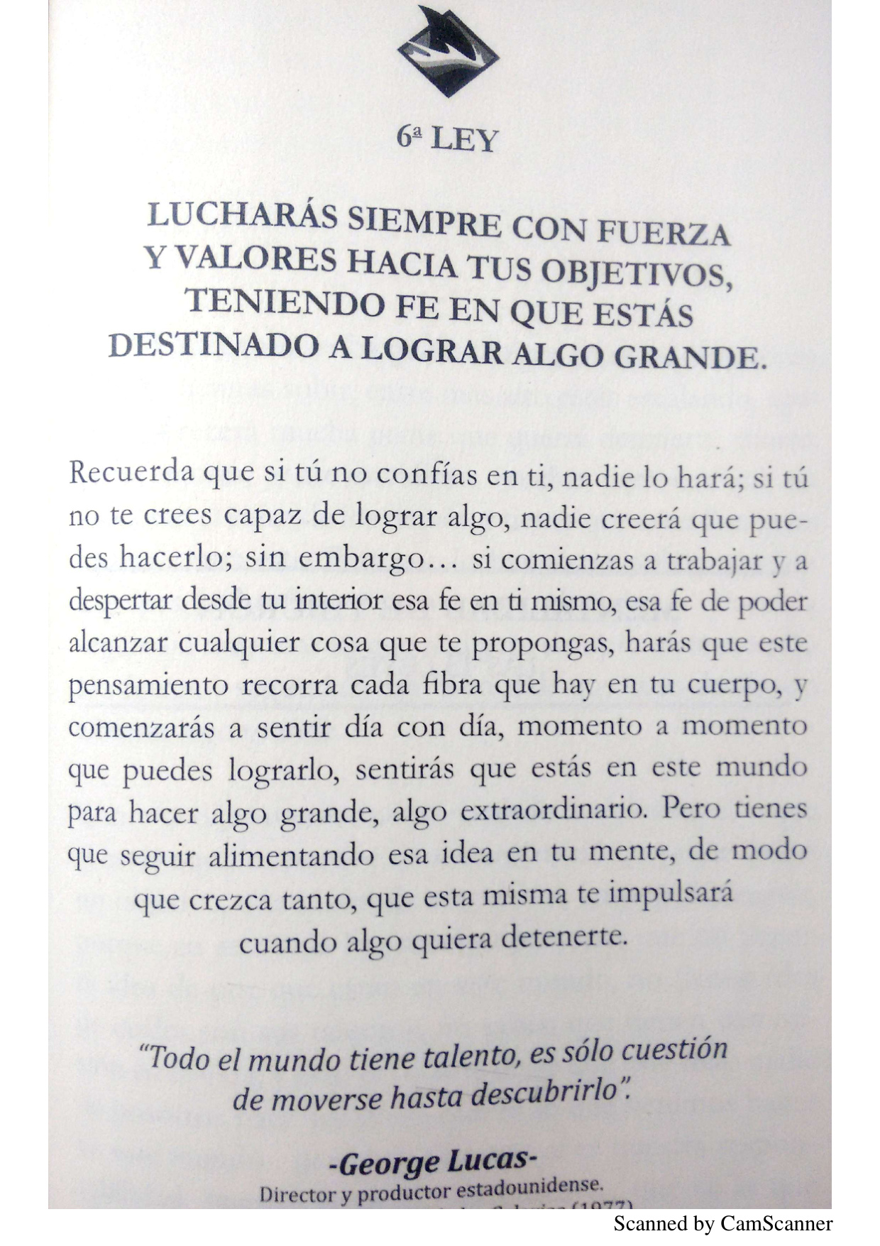 Portada del libro 6ta ley