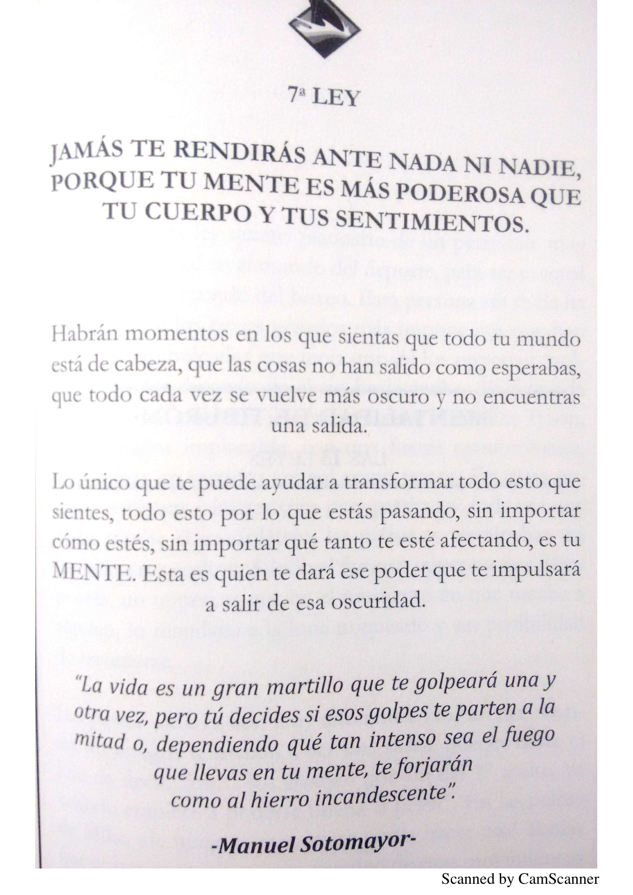Portada del libro 7ma ley