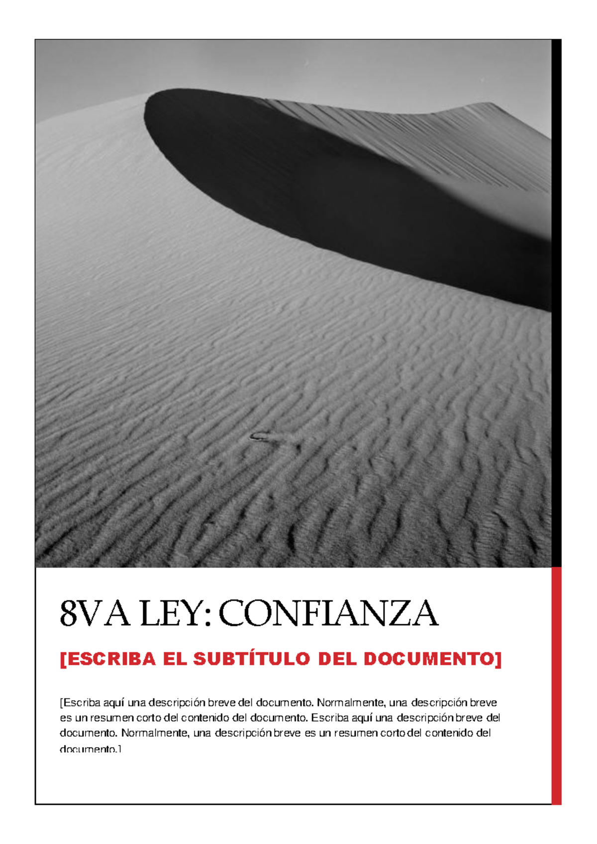 Portada del libro 8va ley