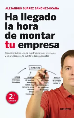 Portada del libro Ha llegado la hora de Montar tu Empresa