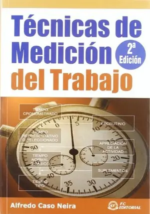 Portada del libro Tecnicas de medición del trabajo