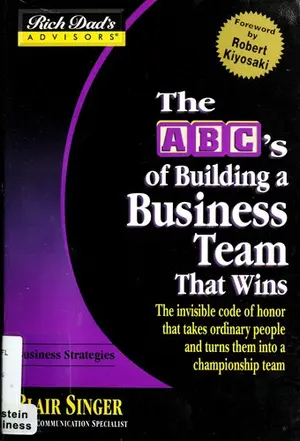 Portada del libro El ABC para crear un equipo de negocios exitoso