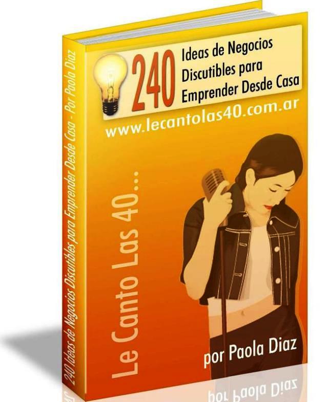 Portada del libro 240 Ideas de Negocios