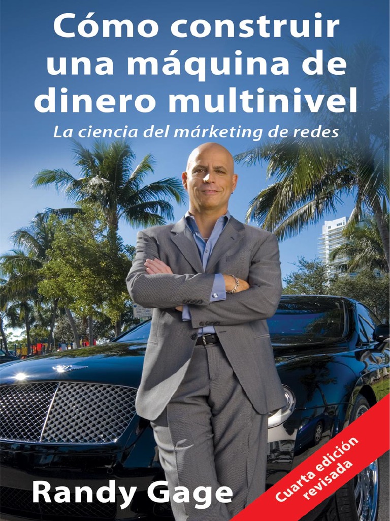Portada del libro Como construir una maquina de dinero multinivel
