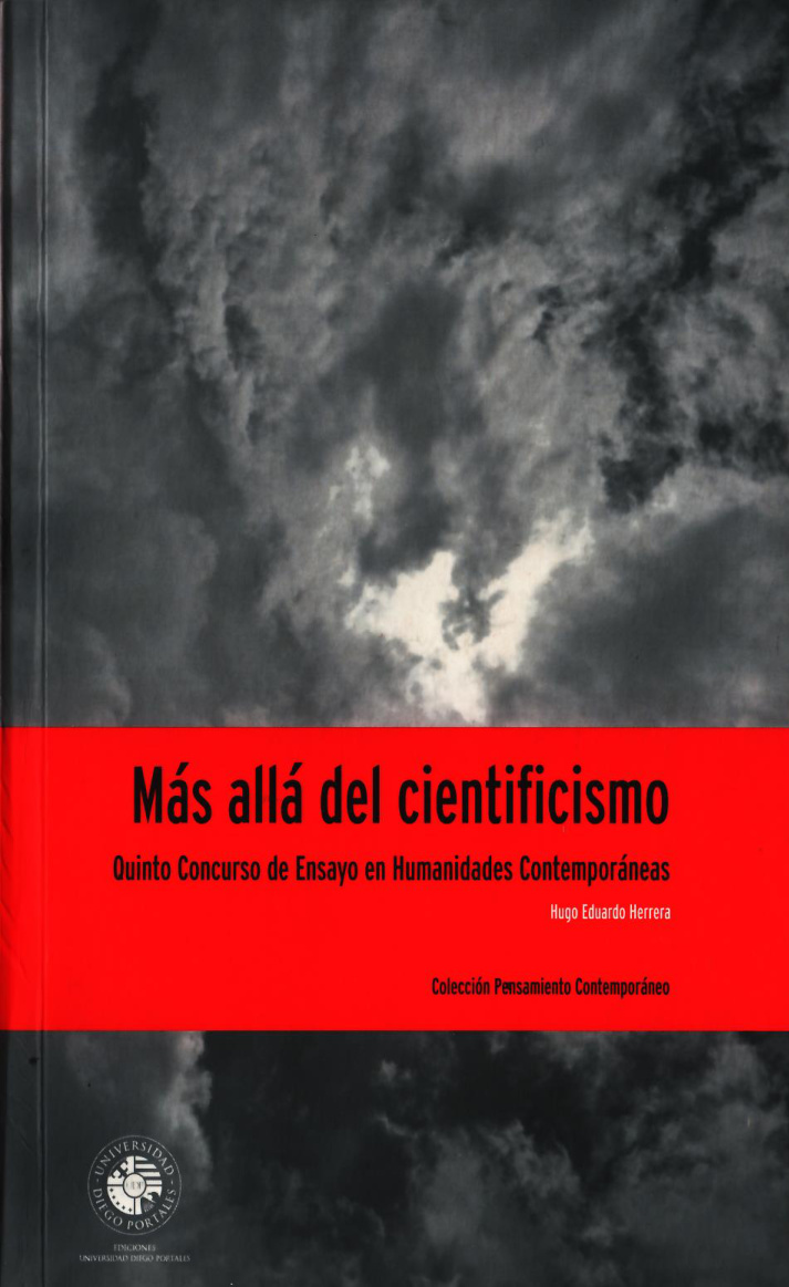Portada del libro Más allá delcientificismo