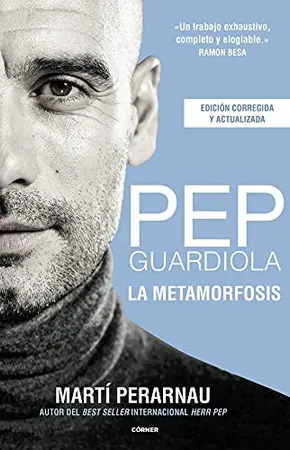 Portada del libro PEP Guardiola. La metamorfosis