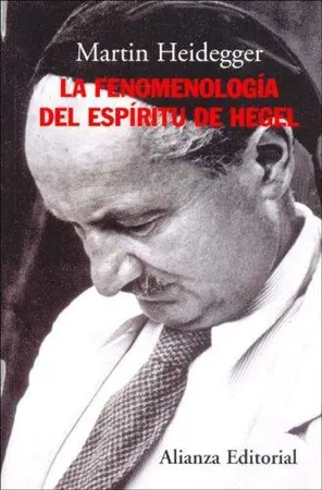 Portada del libro Fenomenología del Espíritu de Hegel