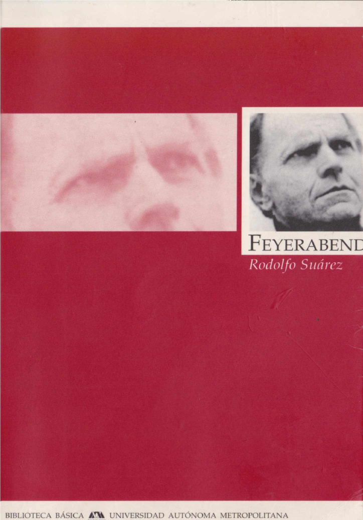 Portada del libro Breve introducción al Pensamiento de Feyerabend