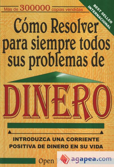 Portada del libro Como resolver para siempre todos los problemas de dinero