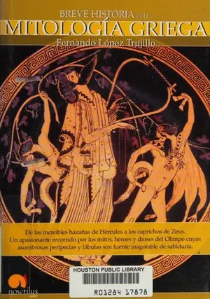 Portada del libro Breve Historia de la Mitologia