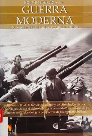 Portada del libro Breve historia de la guerra moderna
