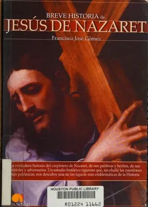 Portada del libro Breve historia de Jesús de Nazaret